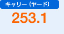 キャリー（ヤード）　253.1
